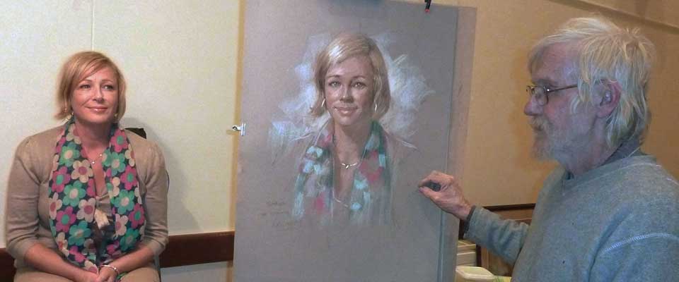 Rugby & District Art Society Demonstration